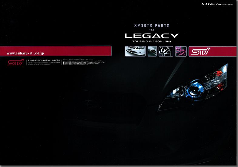2003N10s STI sports parts for LEGACY(1)