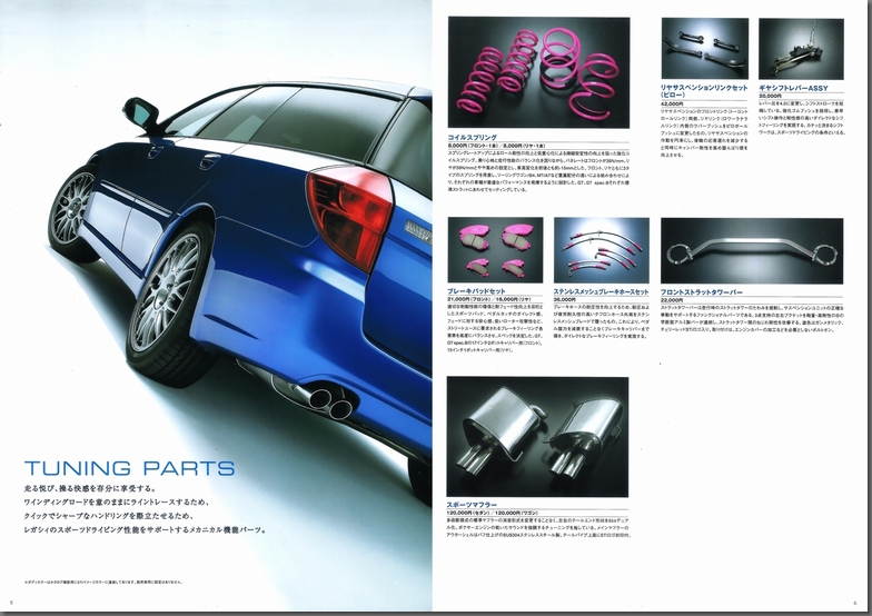2003N10s STI sports parts for LEGACY(4)