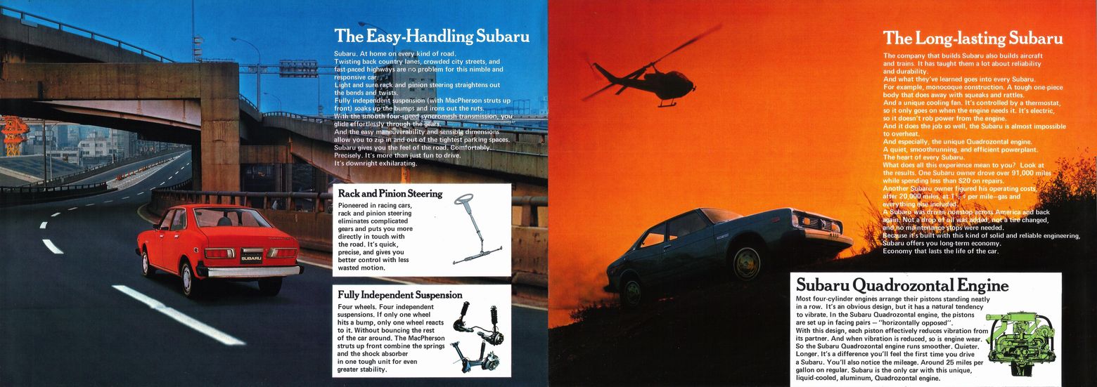 1974Ns hThe money saving,road-gripping,easy-handling,long-lasting,front wheel drive SUBARUh(6)