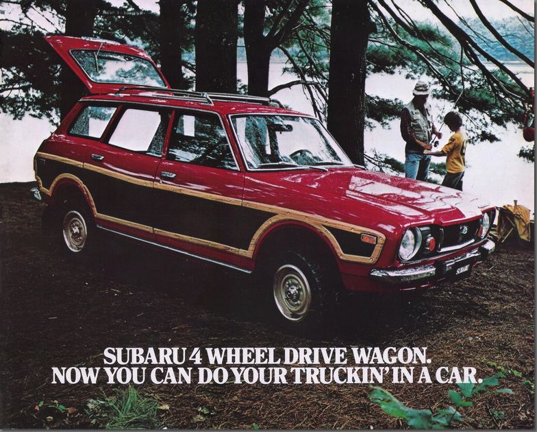 1976N10s SUBARU 4 WHEEL DRIVE WAGON   (1)