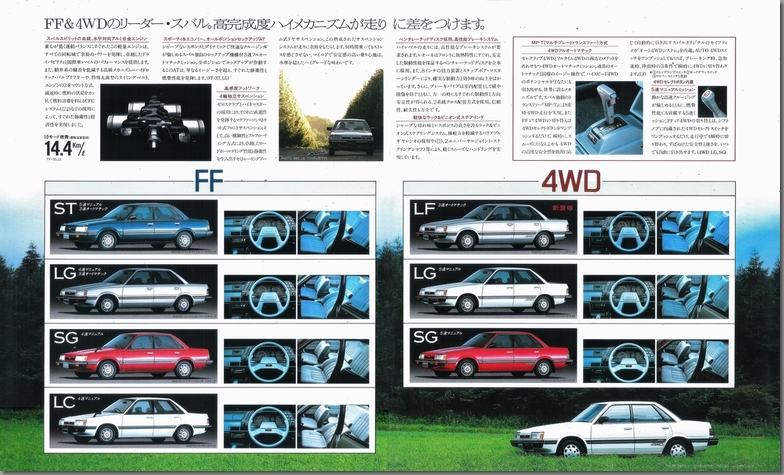 a61N9s I[l 1.6 FF / 1.6 4WD J^O(5)