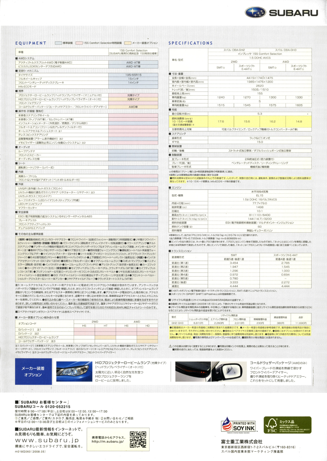 2008N5s CvbT Comfort Selection(2)