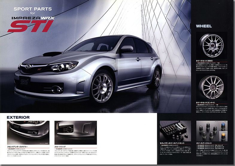 2008N6s SPORTS PARTS FOR CvbT WRX STI (4)