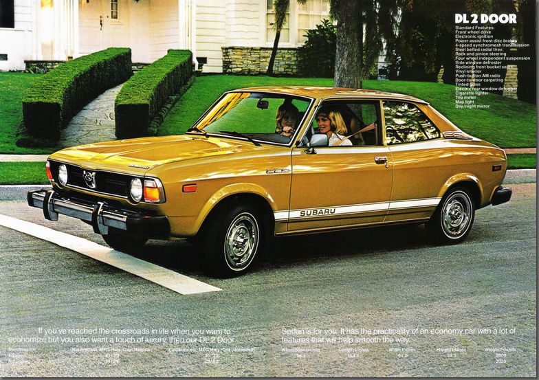 1979Ns SUBARU.inexpensive.and built to stay that way. kČ J^O(5)