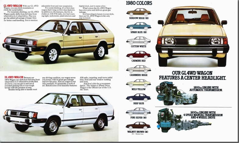 1979N10s SUBARU '80 kČ J^O(9)