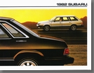 1982年発行 1982SUBARU 北米向けカタログ