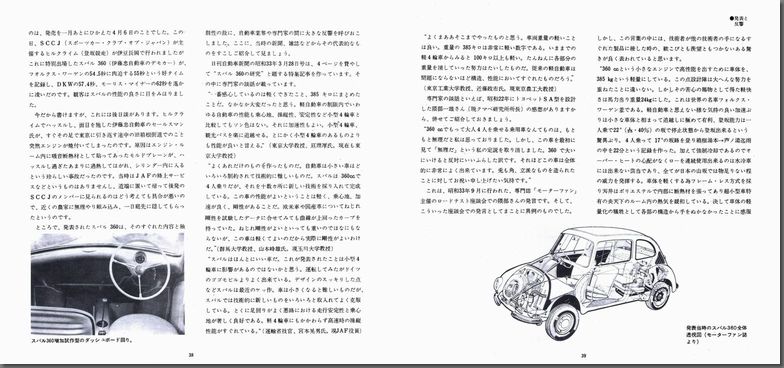 a45N1s The mini history of SUBARU 360 `Xo̗j`(23)