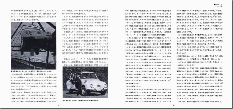 a45N1s The mini history of SUBARU 360 `Xo̗j`(30)