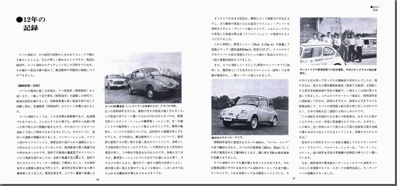 a45N1s The mini history of SUBARU 360 `Xo̗j`(32)